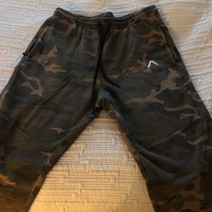 Alpha Camo Fleece Joggers Medium